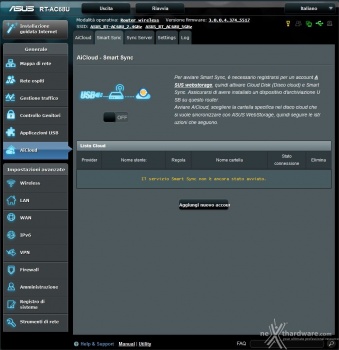 ASUS RT-AC68U & PCE-AC68 6. Applicazioni USB & AiCloud 20