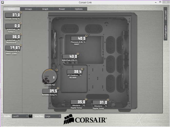 Corsair AX1500i Digital 15. Il software 1