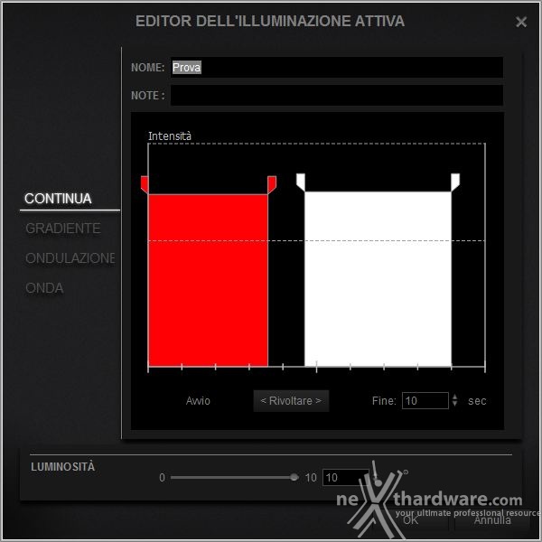 Corsair Gaming Sabre RGB Laser & Optical 5. Software di gestione - Parte seconda 4