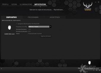 Corsair Gaming Sabre RGB Laser & Optical 5. Software di gestione - Parte seconda 5