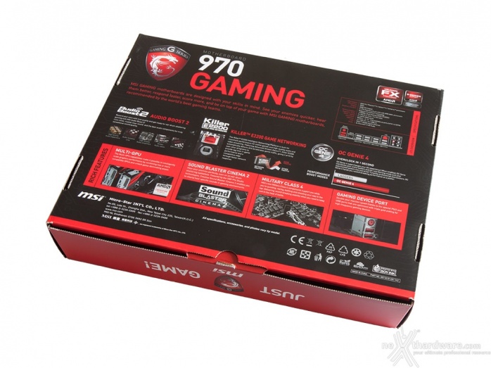 AMD FX-8320E & MSI 970 Gaming 3. MSI 970 Gaming - Packaging & Bundle 2