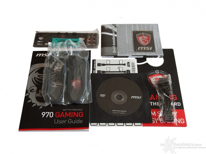 AMD FX-8320E & MSI 970 Gaming 3. MSI 970 Gaming - Packaging & Bundle 4