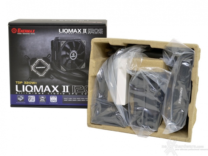 Enermax LIQMAX II 120S & 240 1. Confezione e bundle 3